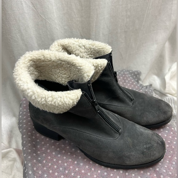 Bos. & Co. womens Bellin Snow Boot in Dark Grey 40 - Picture 6 of 12